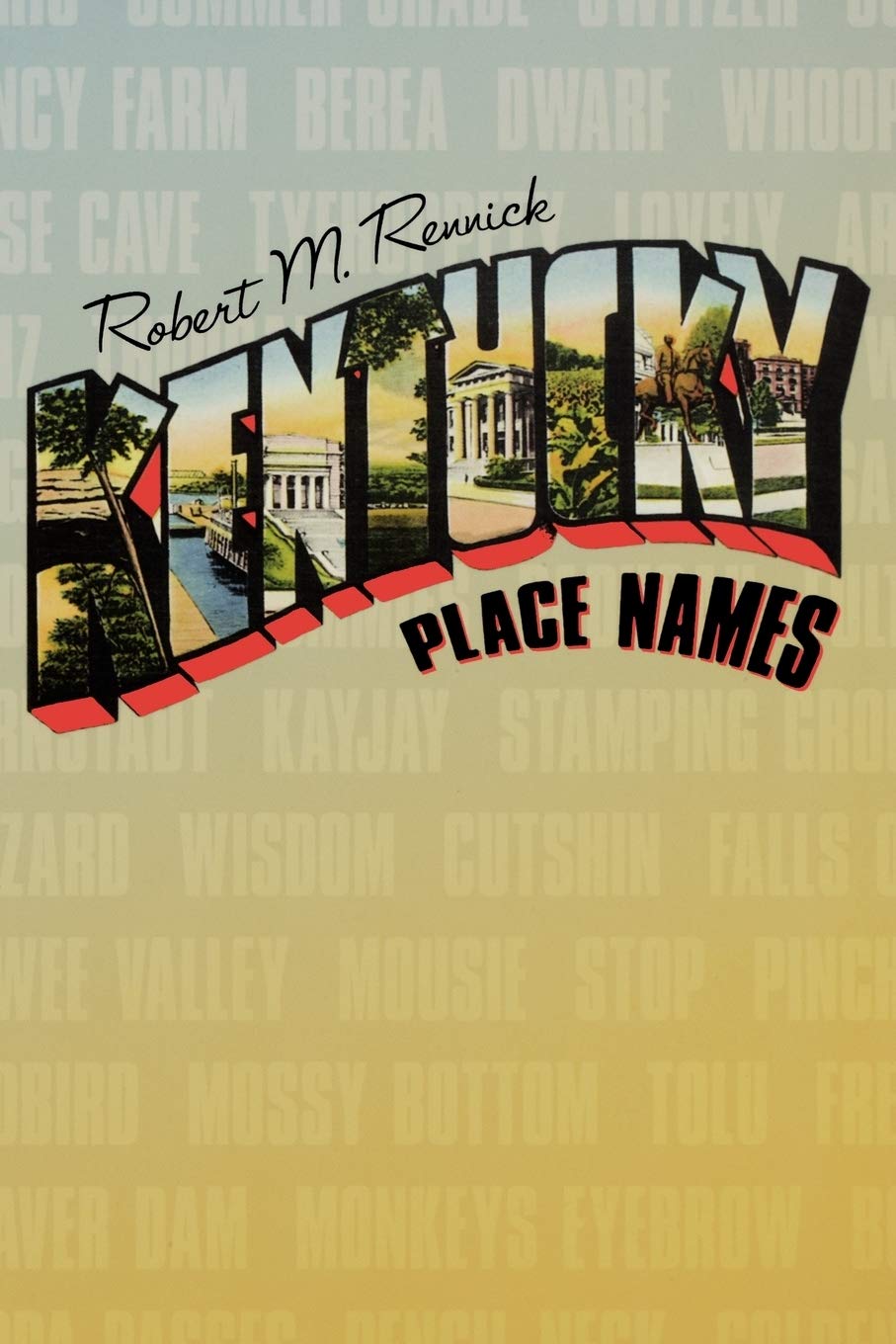 Cover of Kentucky Place names book