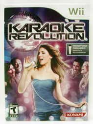 Cover of Karaoke Revolution game