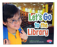 Cover of Let's Go to the Library book