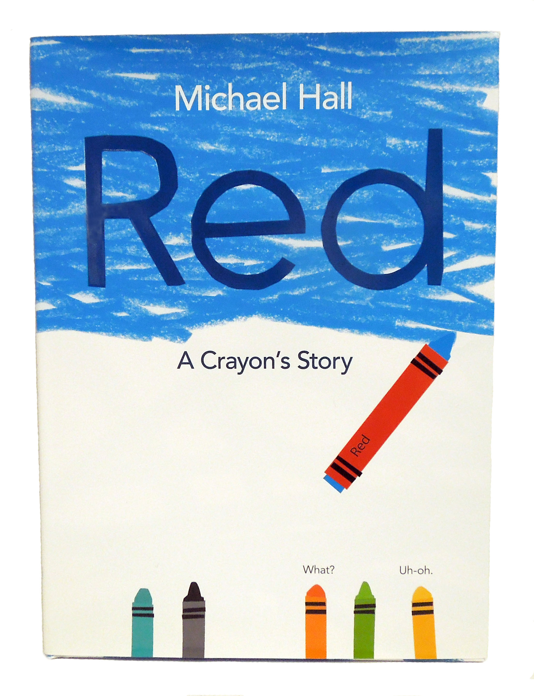 Cover of Red A Crayon Story book