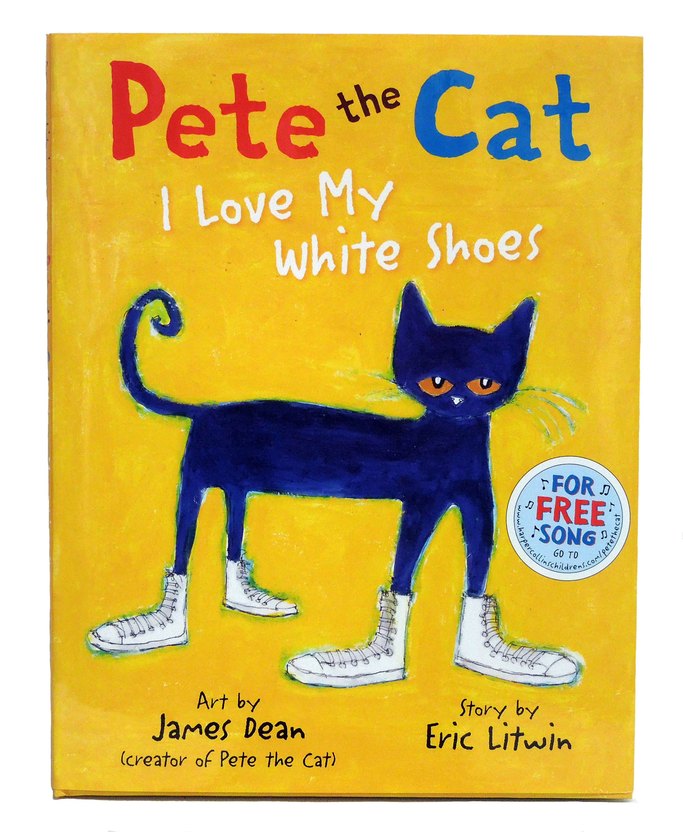 Cover of Pete the Cat I Love My White Shoes book