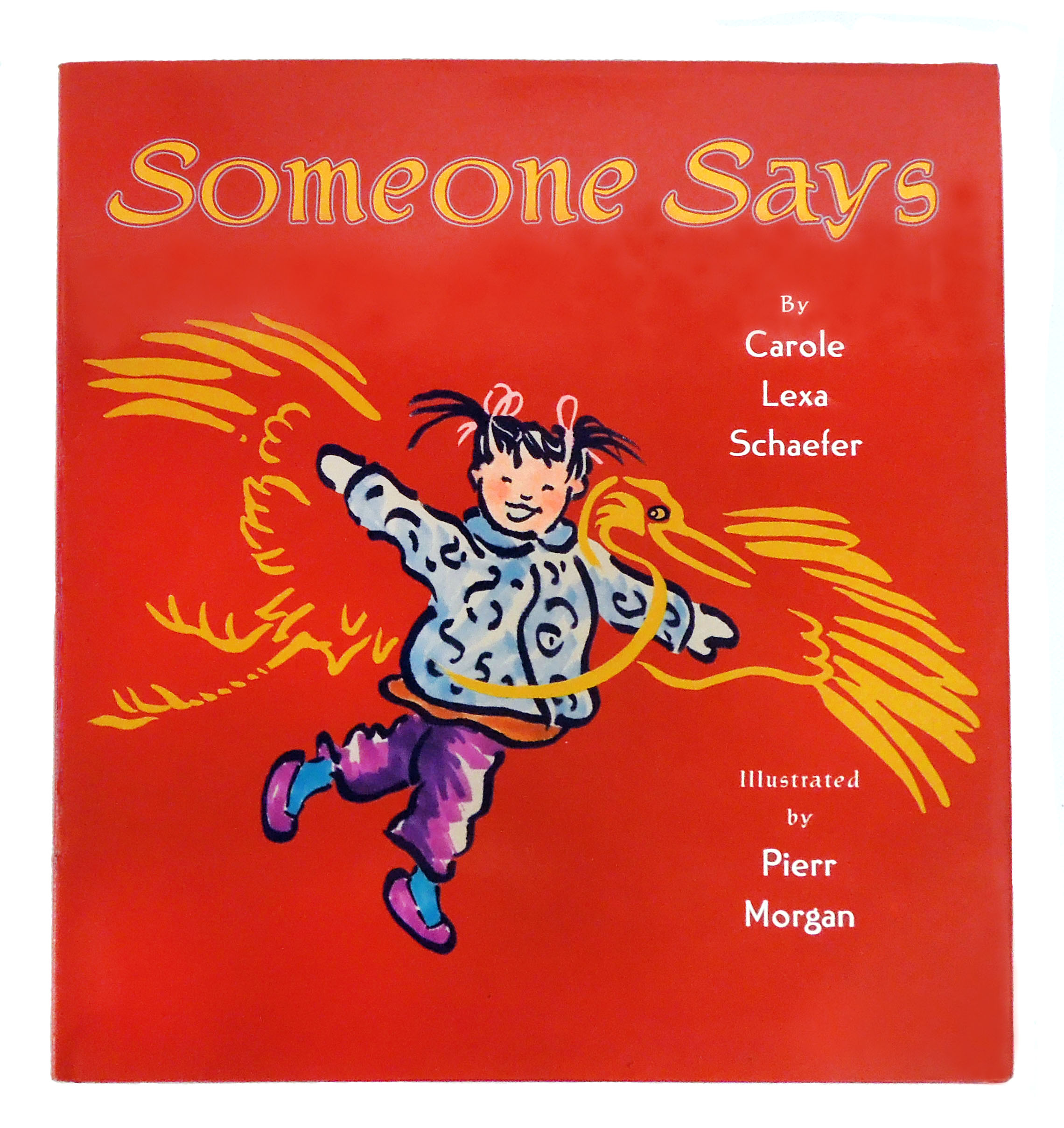 Cover of Someone Says book