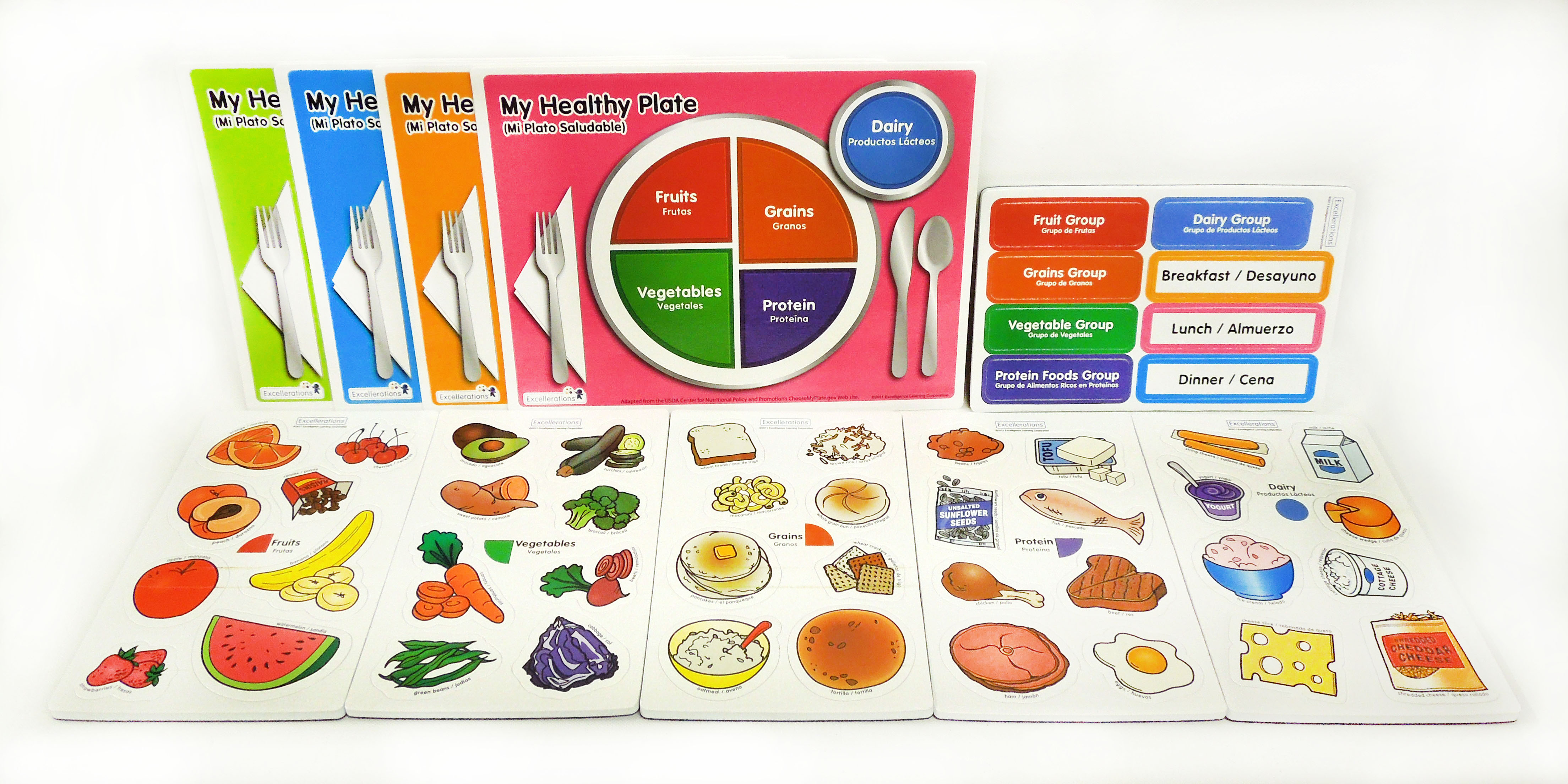 Picture of My Plate Magenetic Meal Activity pieces