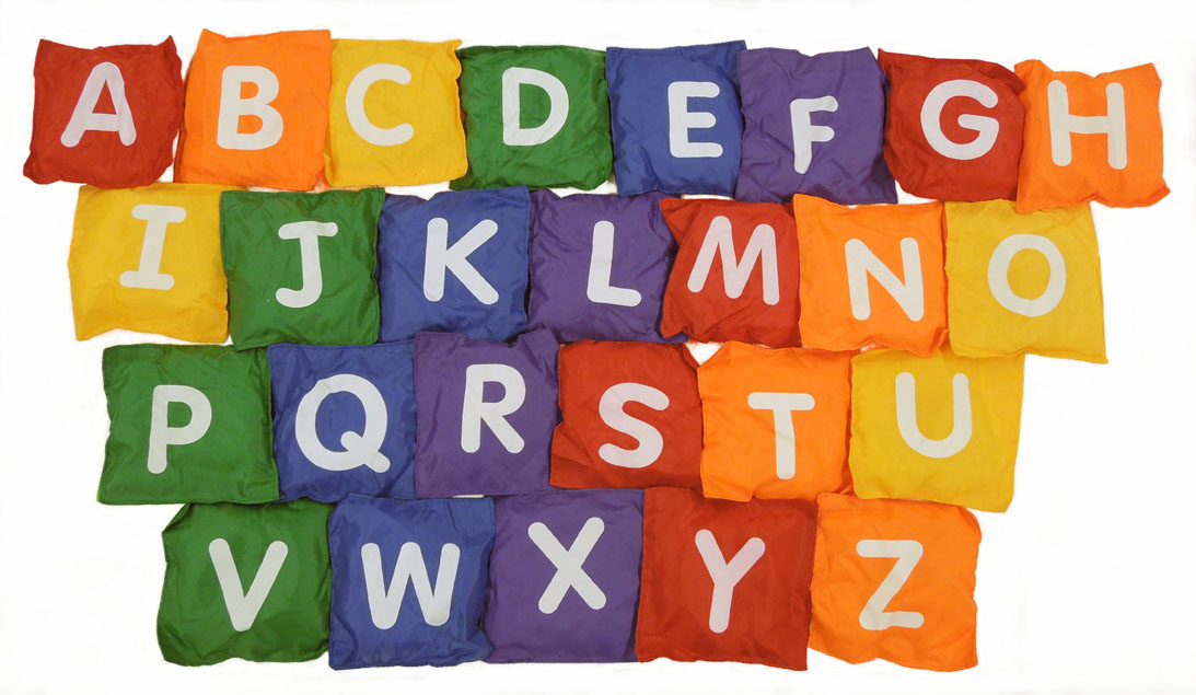Picture of 26 alphabet bean bags