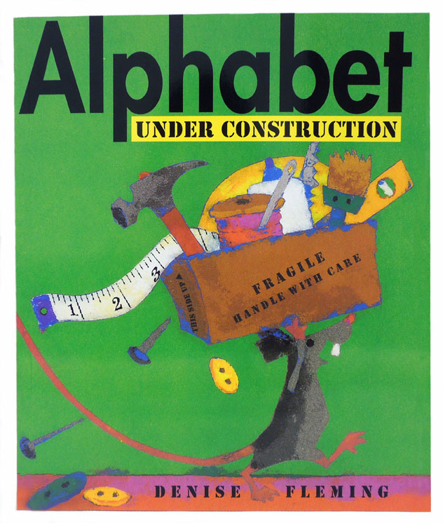 Cover of Alphabet Under Construction book