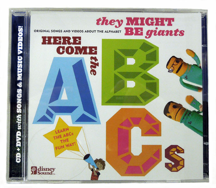 Cover of Here Comes the ABCs CD/DVD