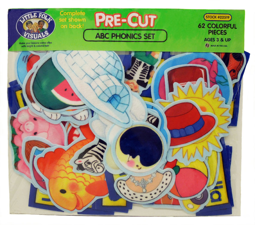 Picture of ABC phonic felt set