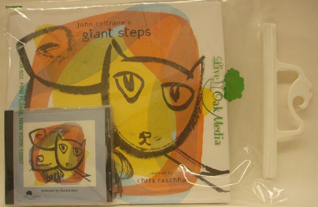 Picture of John Coltrane's Giant Steps book and CD