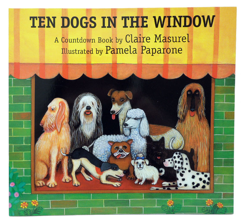 Cover of Ten Dogs in the Window book