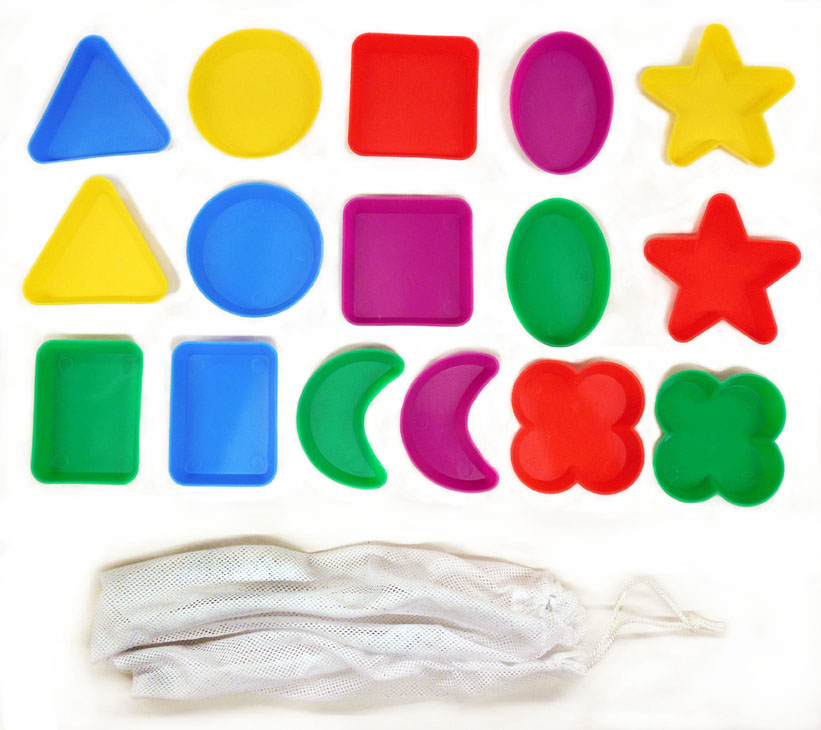 Picture of 16 pieces of Shapes Sand Molds